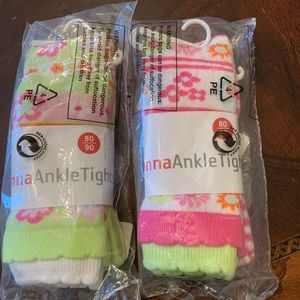 Hanna Anderson Ankle Tights NEW w/ tags!